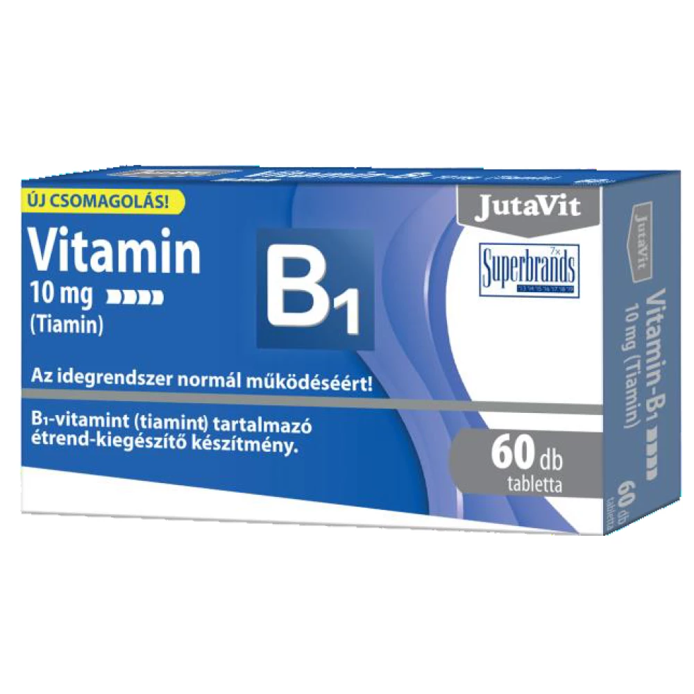 Jutavit vitamin B1 10mg (Tiamin) 60 db