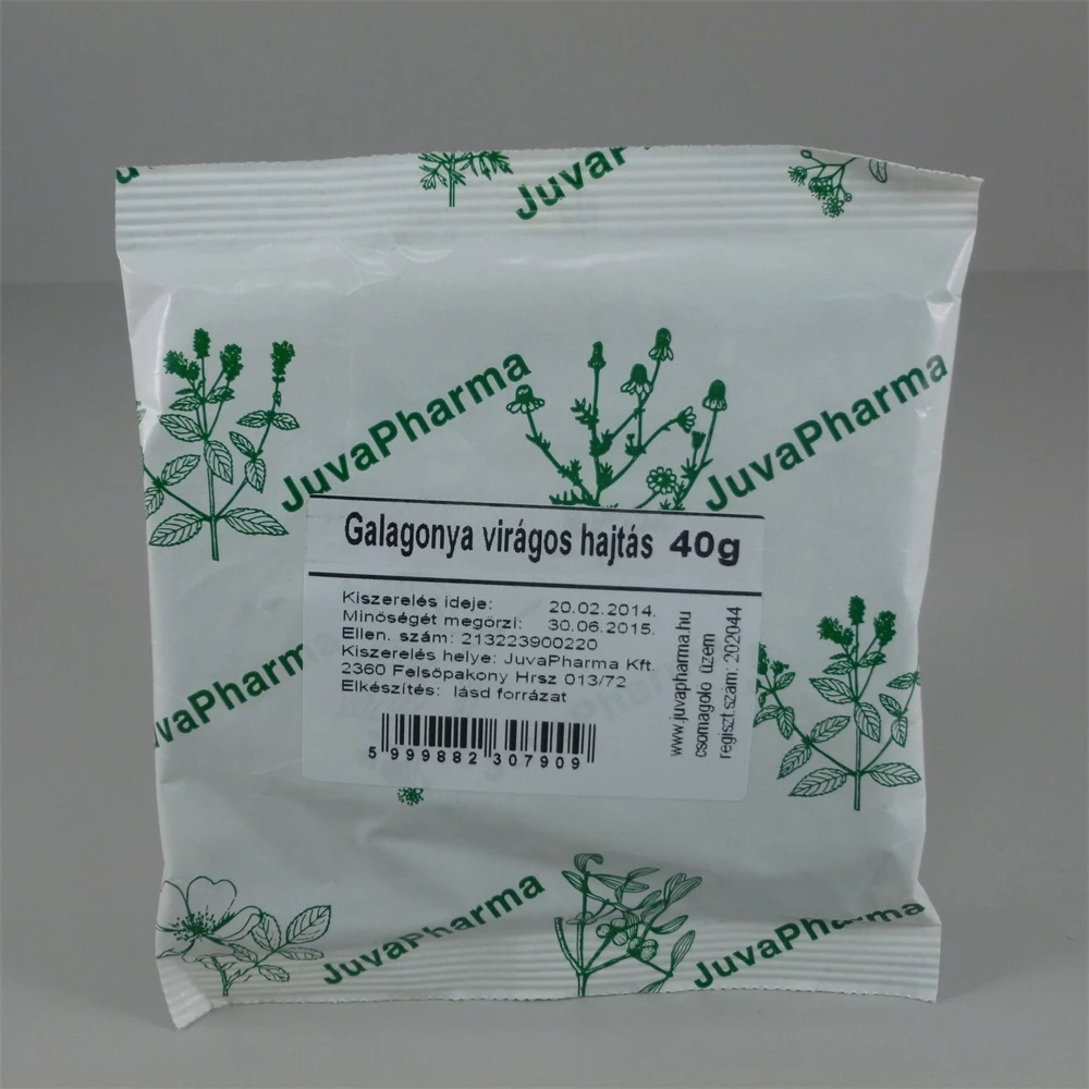 JUVAPHARMA Juvapharma galagonyavirág 40 g