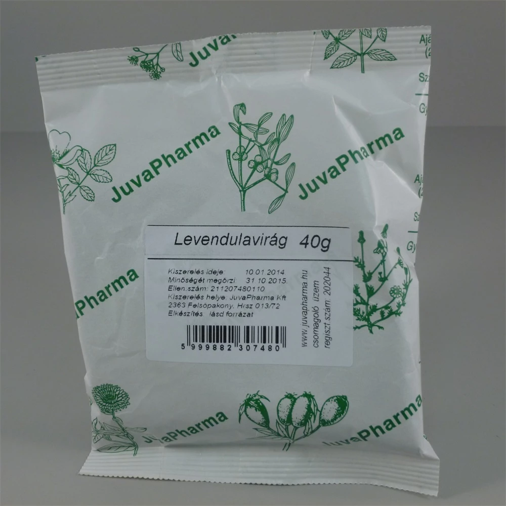 JUVAPHARMA Juvapharma levendulavirág 40 g