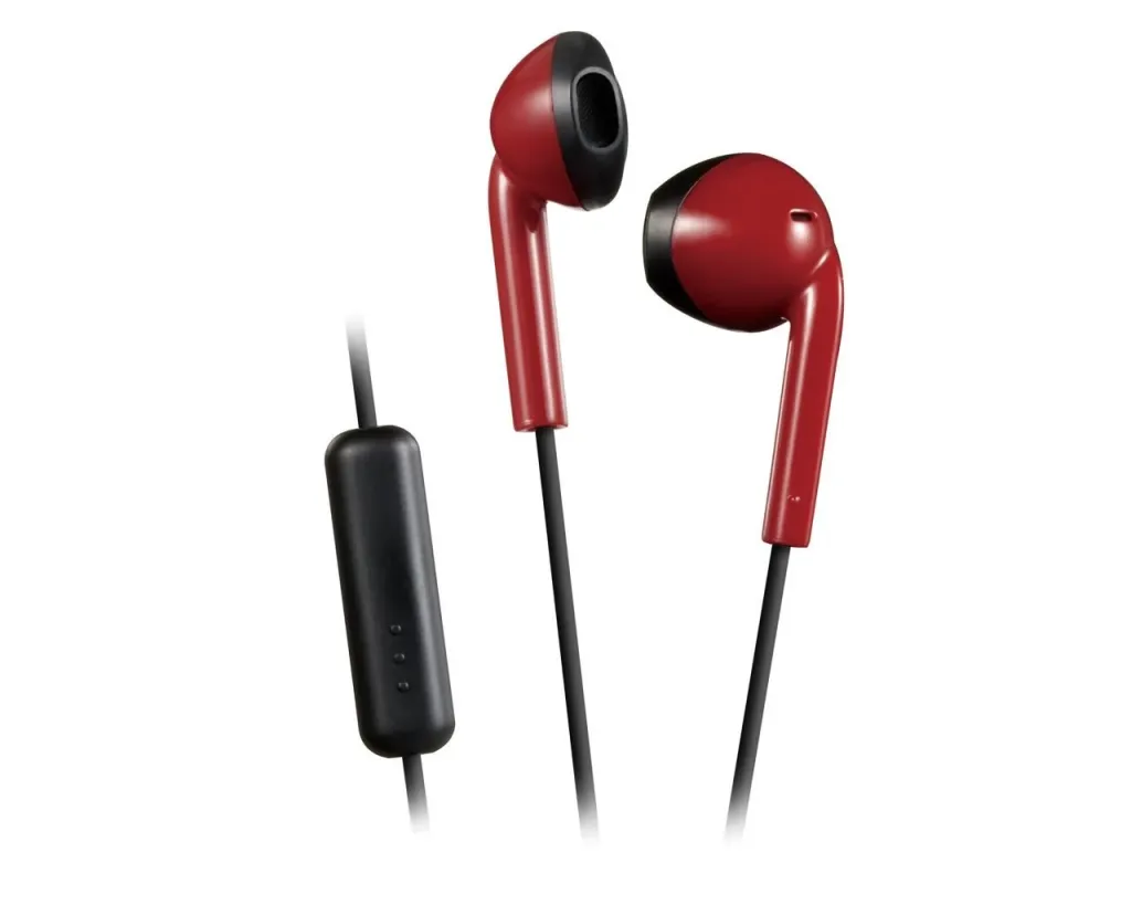 JVC HA-F19M Retro headset piros-fekete