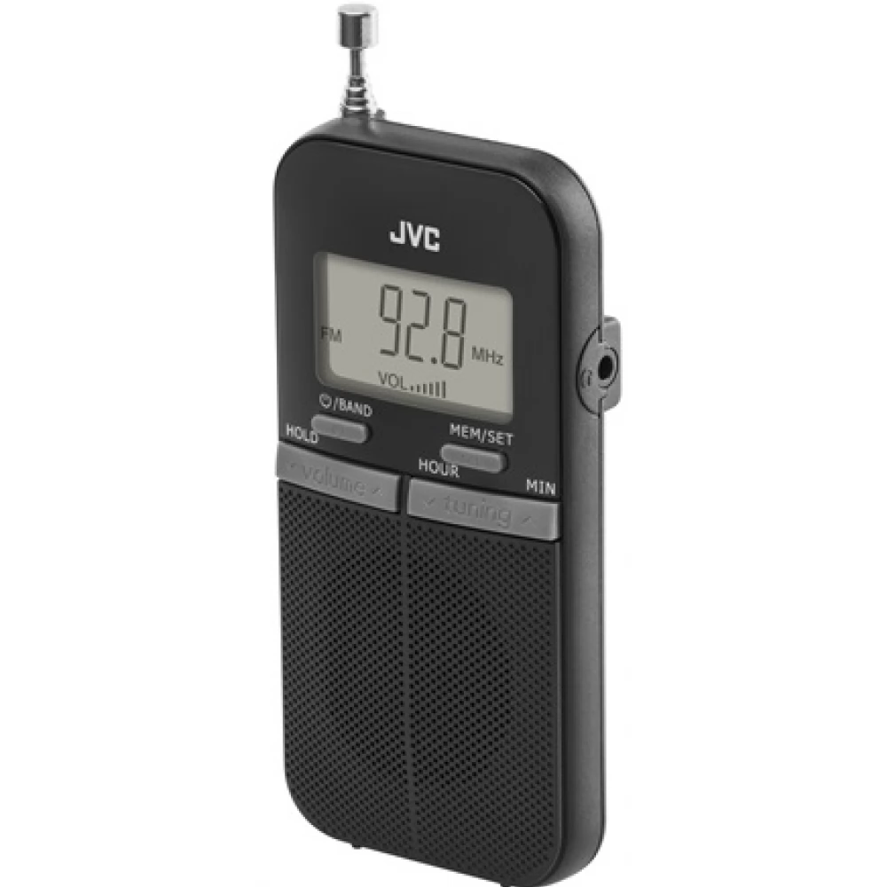 JVC RAE411B Zsebrádió fekete