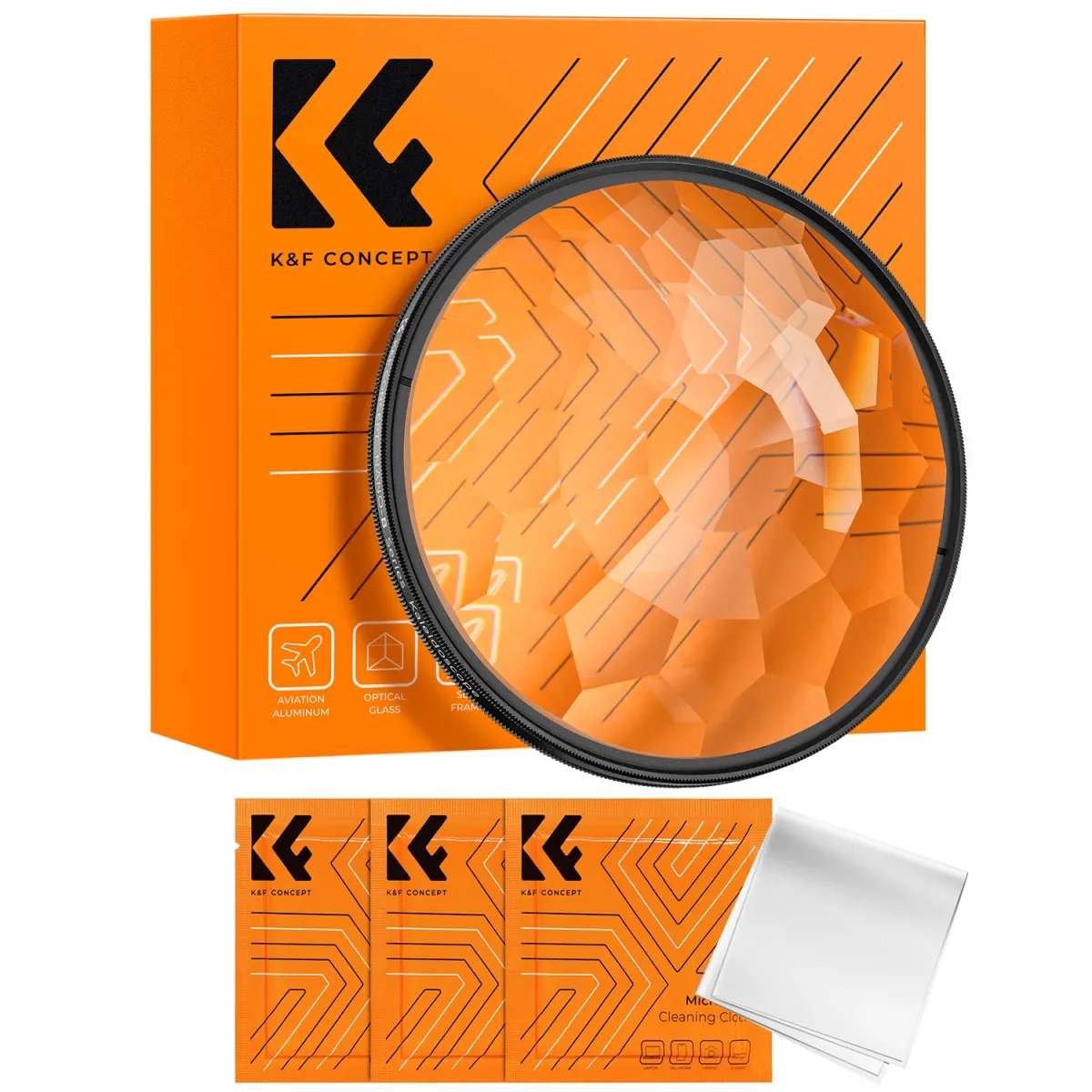 K-F CONCEPT Nano-B Series kaleidoszkóp effekt szűrő 58mm