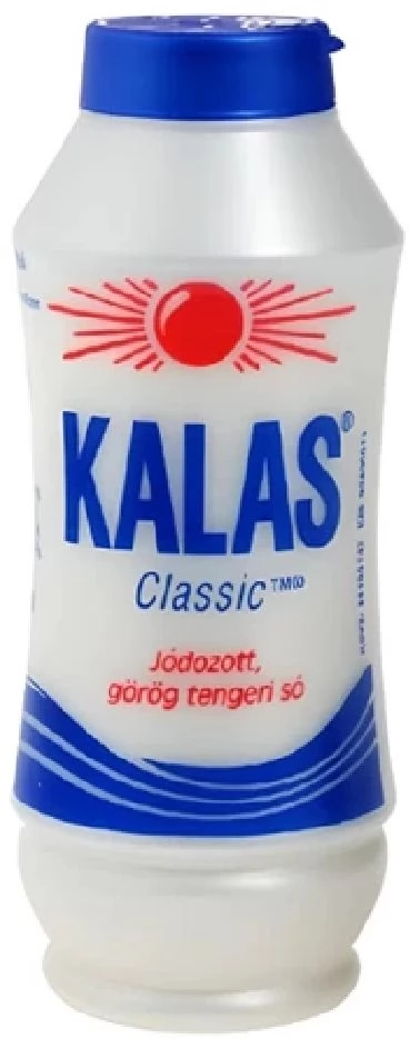 KALAS 0321814 Szórófejes tengeri só Jódozott 400g