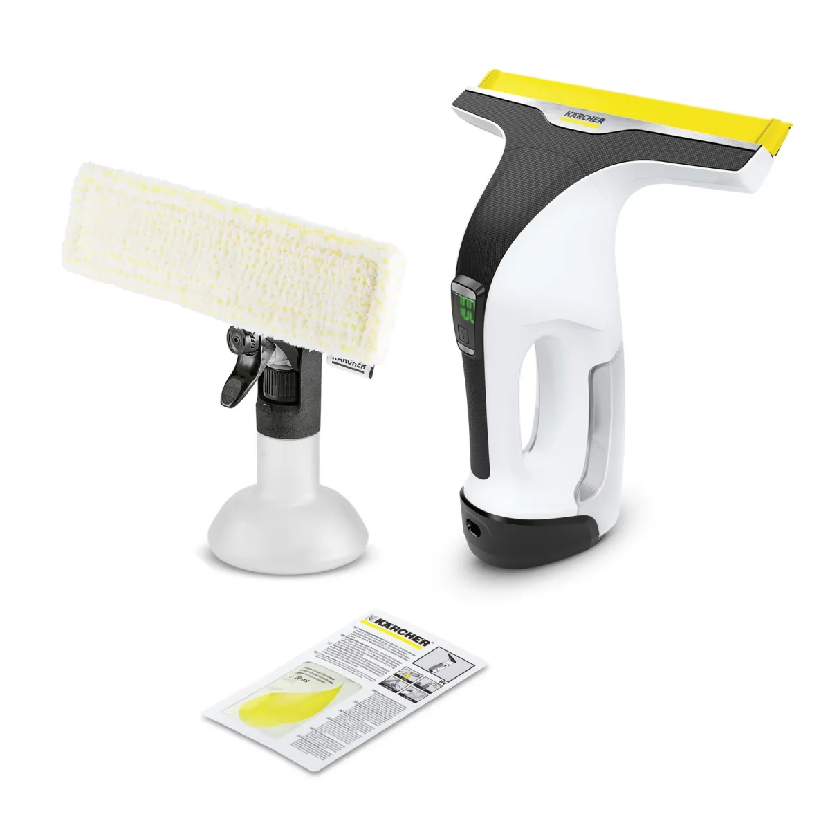 KARCHER 1.633-741.0 WV 6 PLUS Ablaktisztító Fehér/Fekete