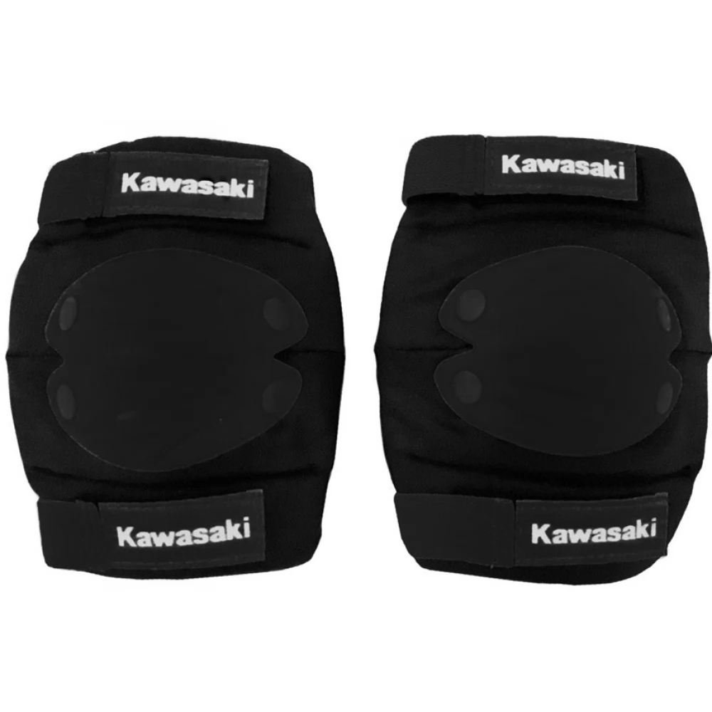 KAWASAKI KX-PROT-BLK_M Térdvédő és könyökvédő M méret fekete