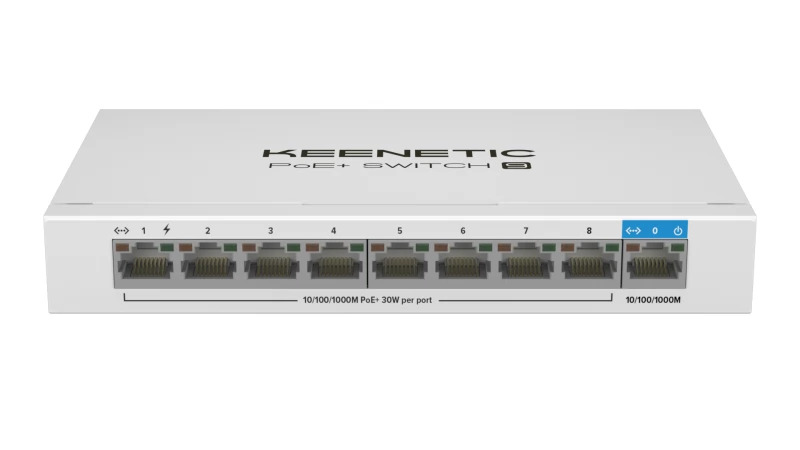 KEENETIC PoE+ Switch 9