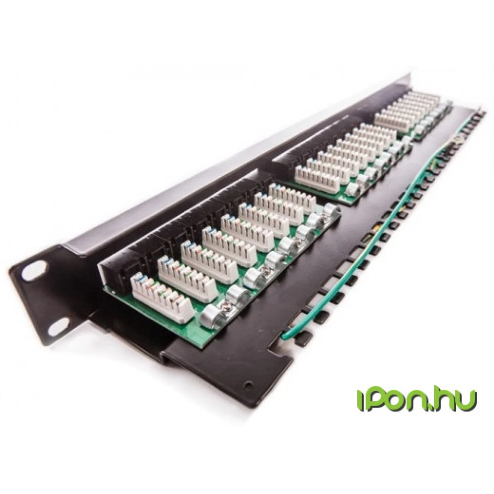 KELINE 1U 19" 24 Port Cat5e Patch Panel 606030