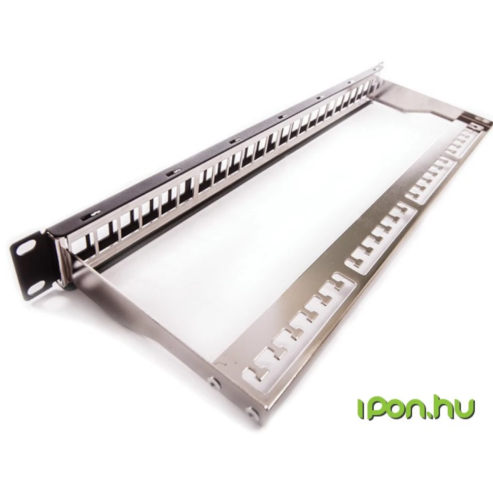 KELINE Moduláris patch panel 24xRJ45 csatlakozó számára KEP-EMPTY-S