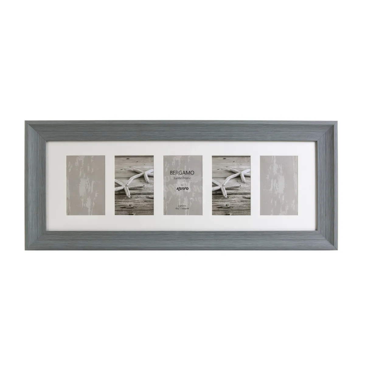 KENRO Bergamo Grey multi képkeret 5db 10x15 szürke