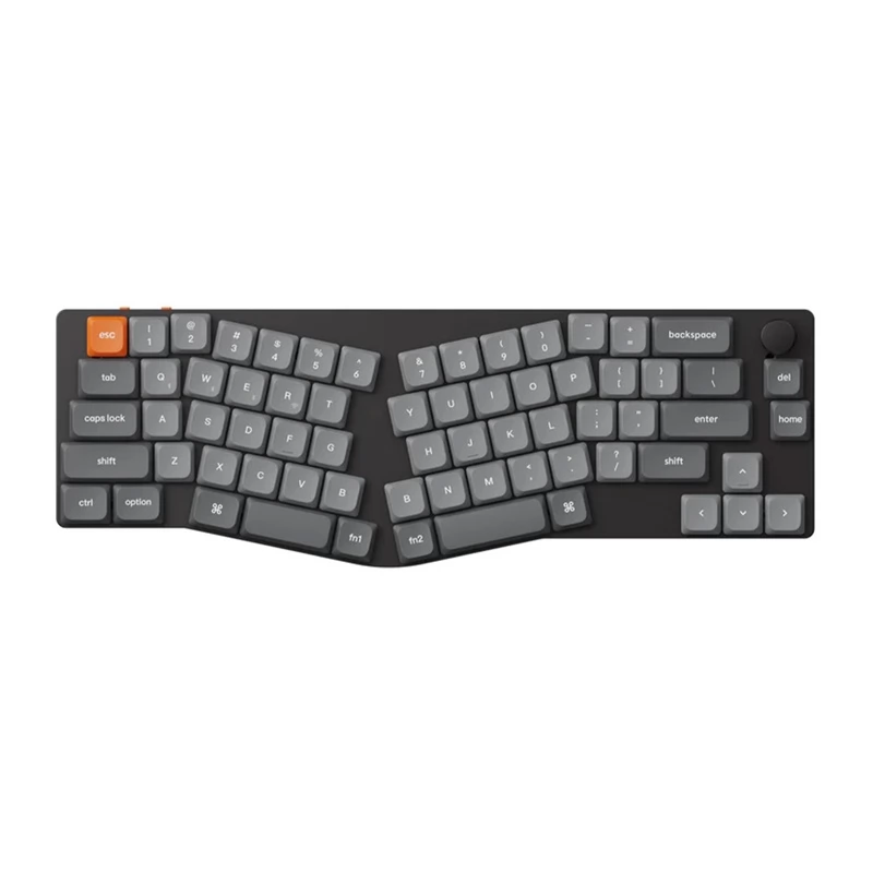 KEYCHRON K11 Max QMK/VIA Wireless RGB Hot-Swappable US Angol fekete