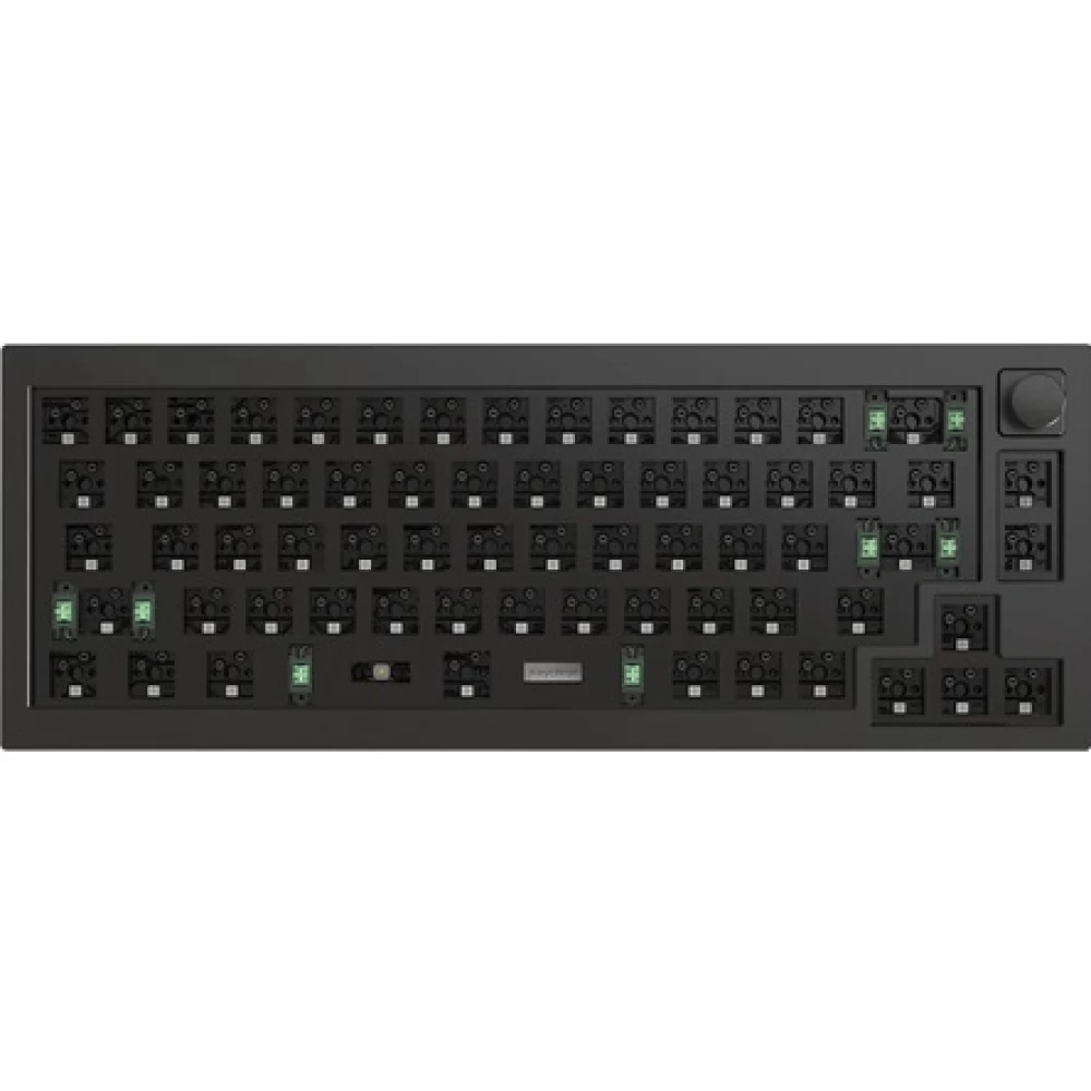 KEYCHRON Q2 Swappable RGB Knob Barebone billentyűzet ANSI fekete