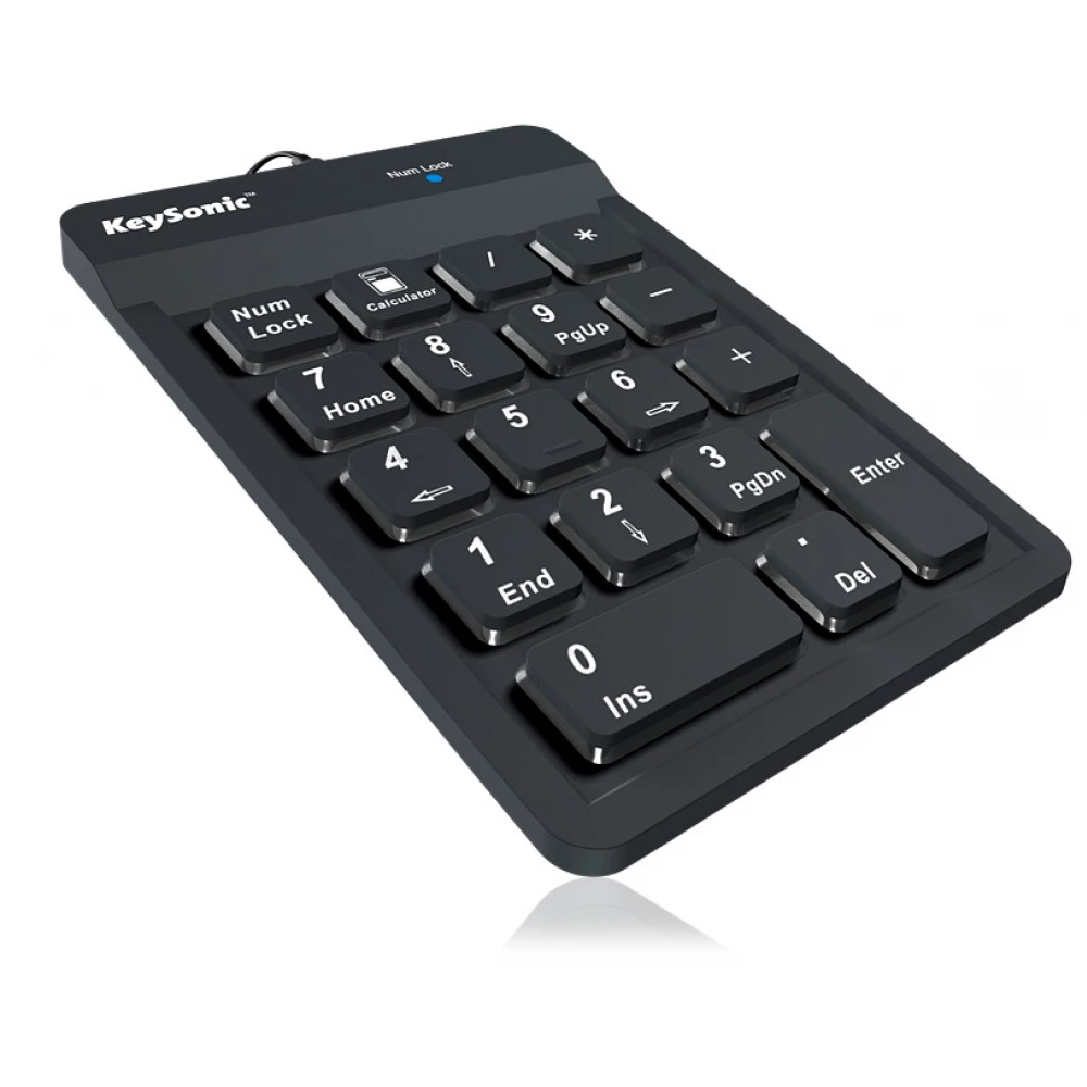 KEYSONIC ACK-118BK Numeric Keypad fekete