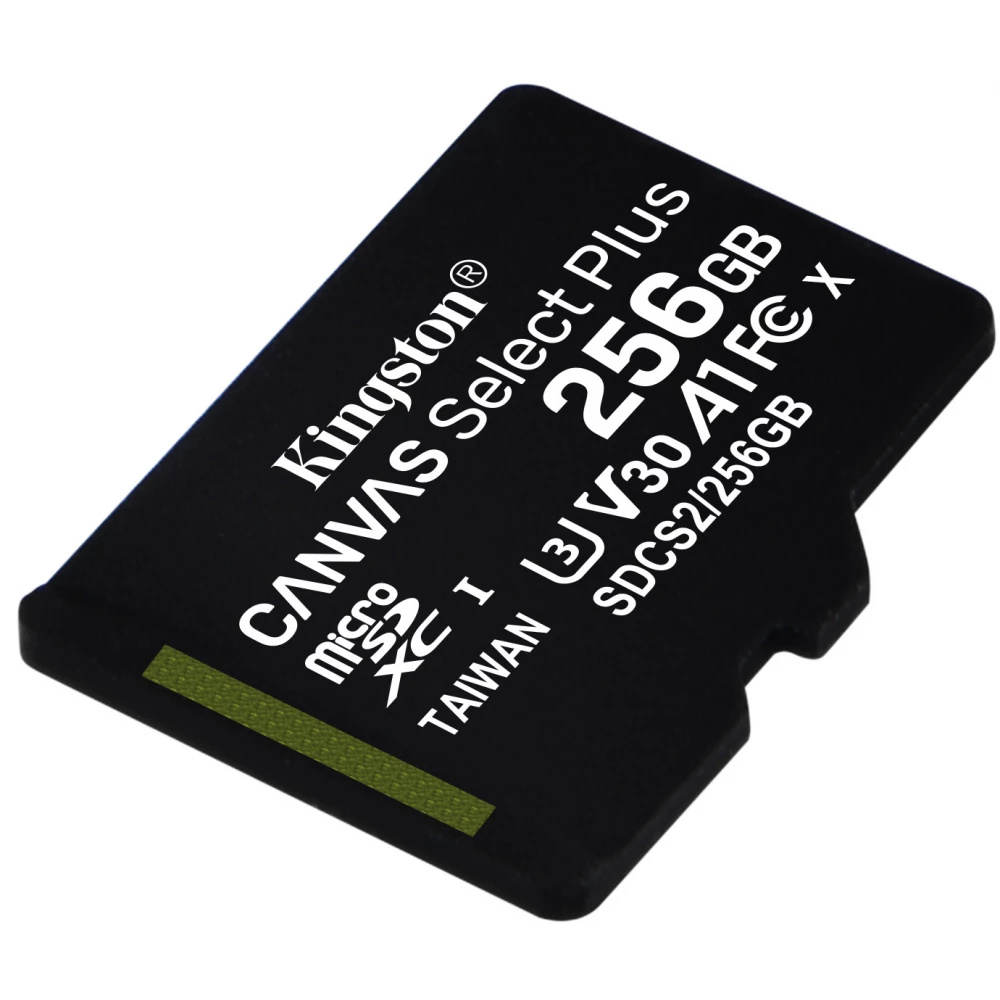 KINGSTON Canvas Select Plus 256GB MicroSDXC 85 MB/s SDCS2/256GBSP