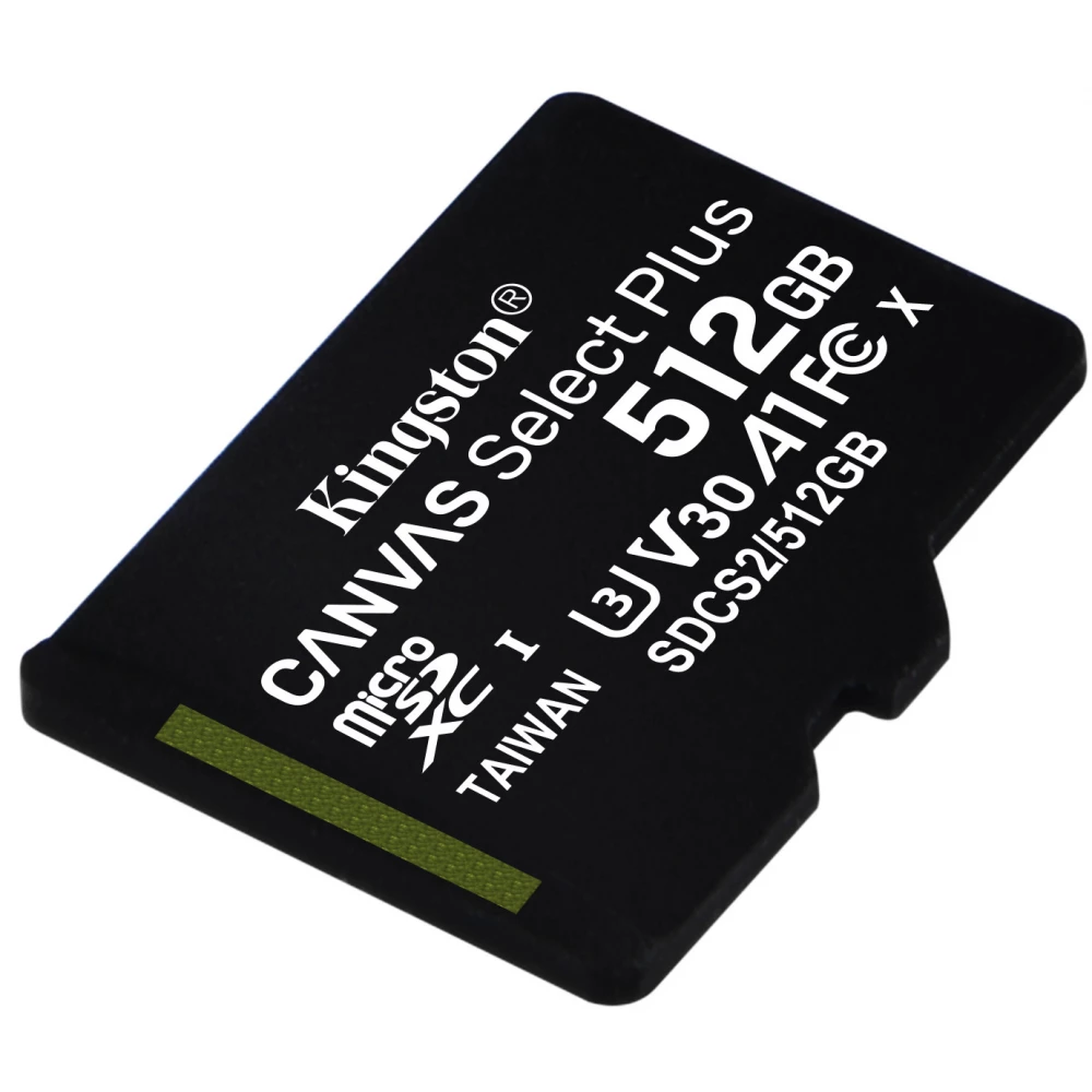 KINGSTON Canvas Select Plus 512GB MicroSDXC 85 MB/s SDCS2/512GBSP