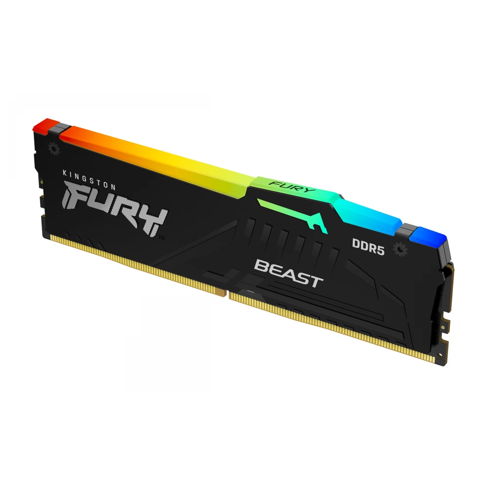 KINGSTON FURY 16GB Beast RGB XMP DDR5 6000MHz CL30 KF560C30BBA-16