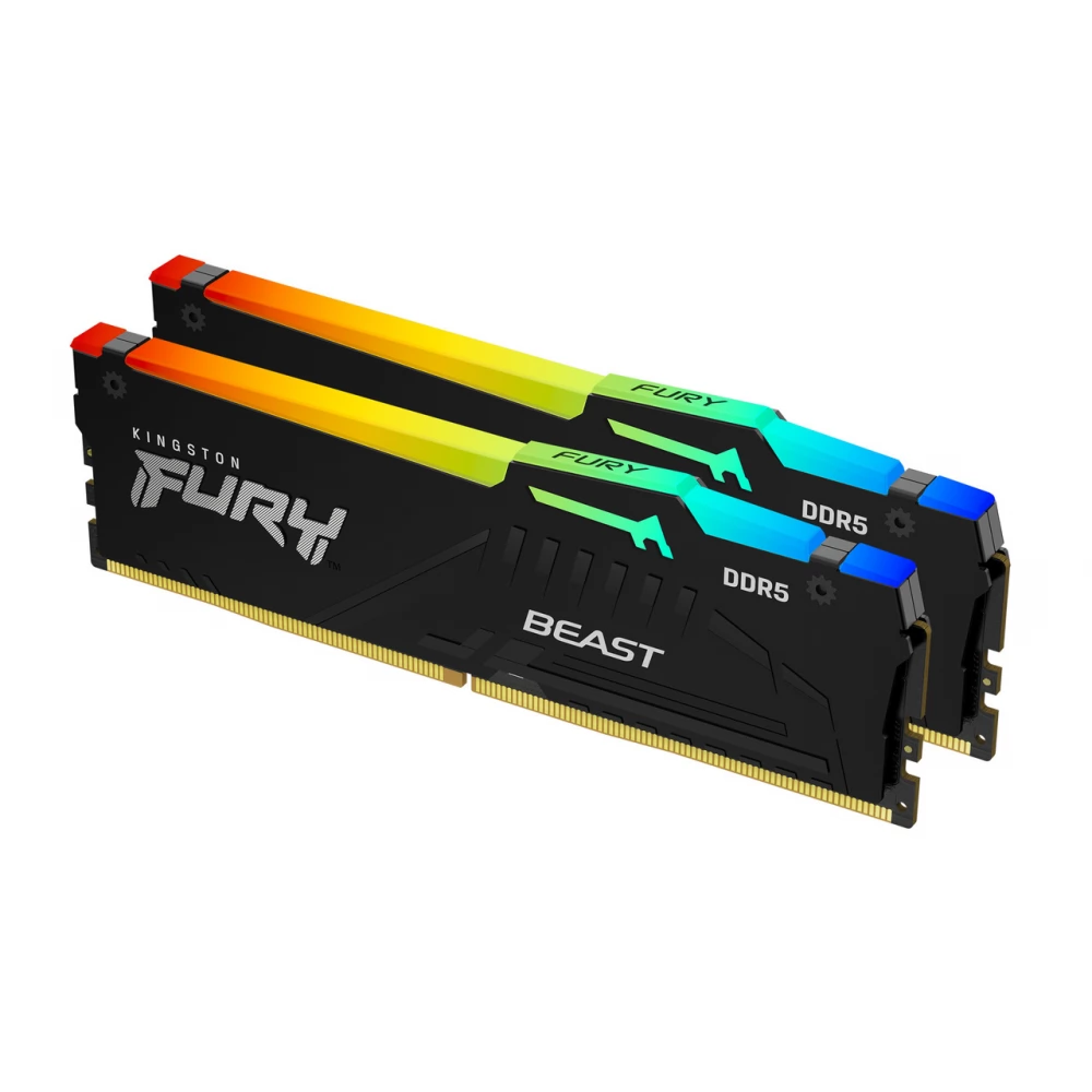 KINGSTON FURY 32GB Beast RGB XMP DDR5 6000MHz CL30 KIT KF560C30BBAK2-32