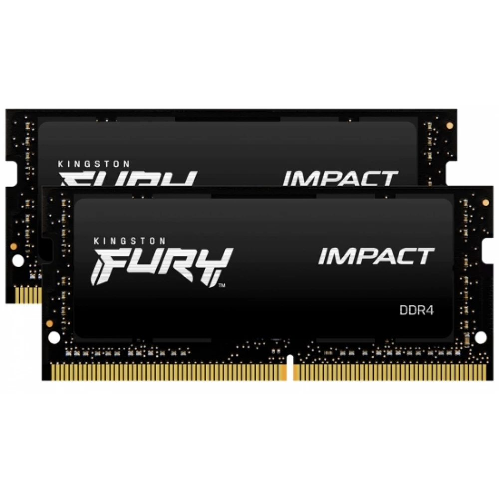 KINGSTON FURY 32GB Impact Notebook DDR4 3200MHz CL20 KIT KF432S20IBK2/32