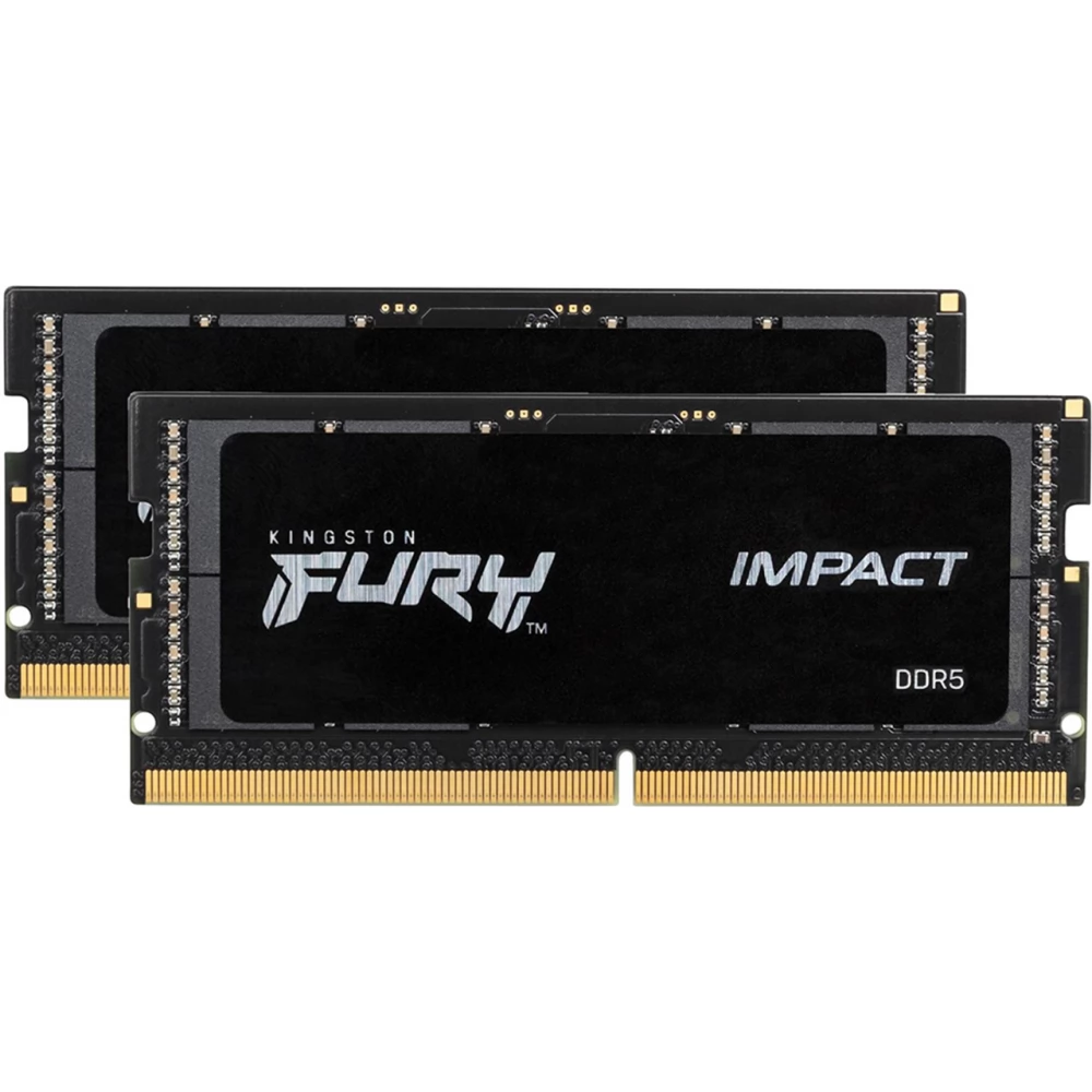KINGSTON FURY 32GB Impact Notebook DDR5 5600MHz CL40 KIT KF556S40IBK2-32