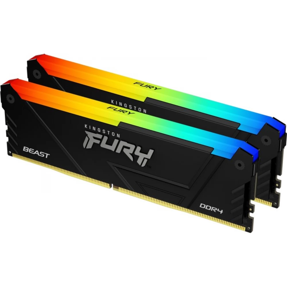 KINGSTON FURY 64GB Beast RGB DDR4 3600MHz CL18 KIT KF436C18BB2AK2/64