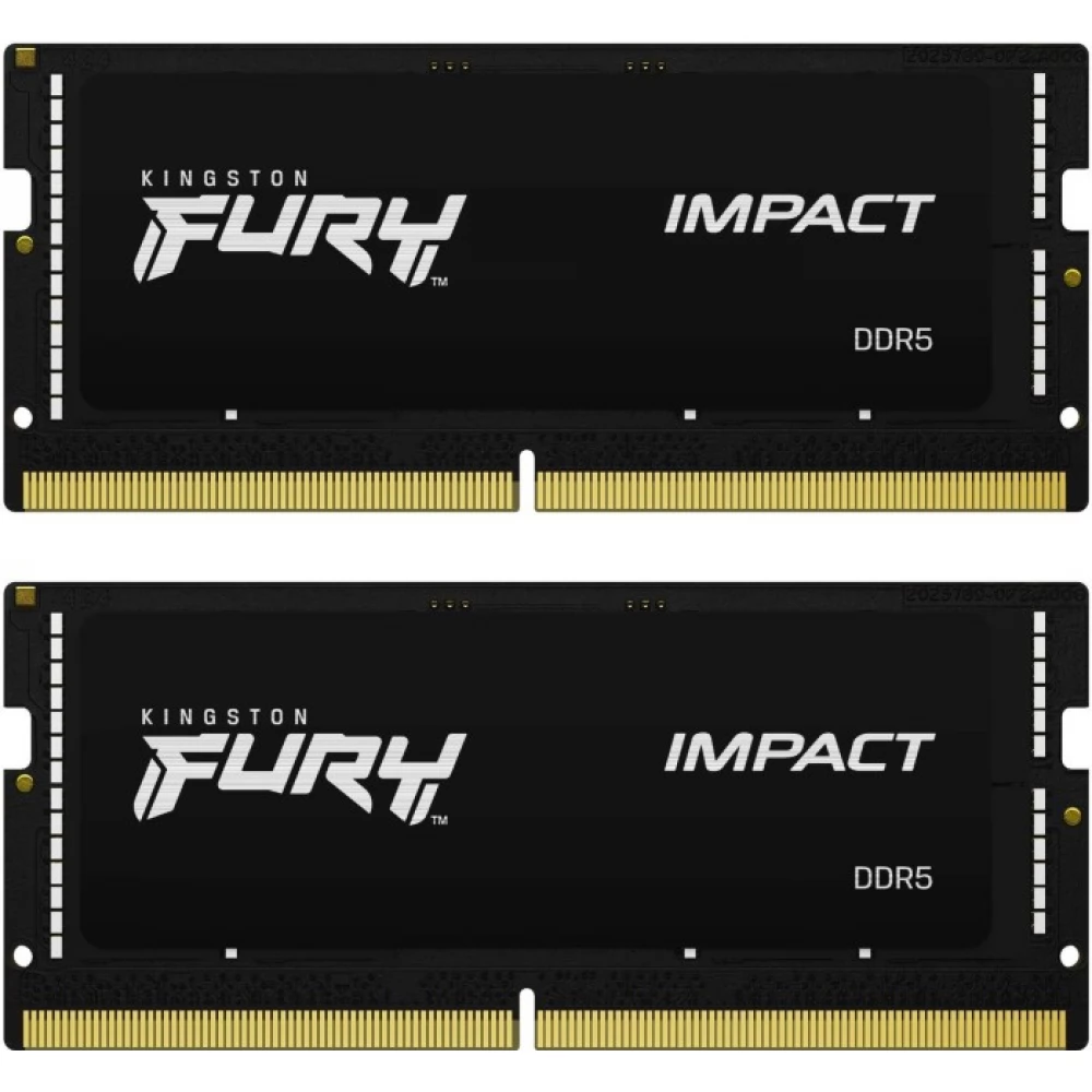 KINGSTON FURY 64GB Impact Notebook DDR5 4800MHz CL38 KIT KF548S38IBK2-64