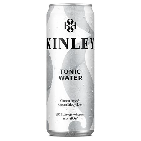 KINLEY 524813 Üdítőital szénsavas dobozos tonic-citromfű 0.25L