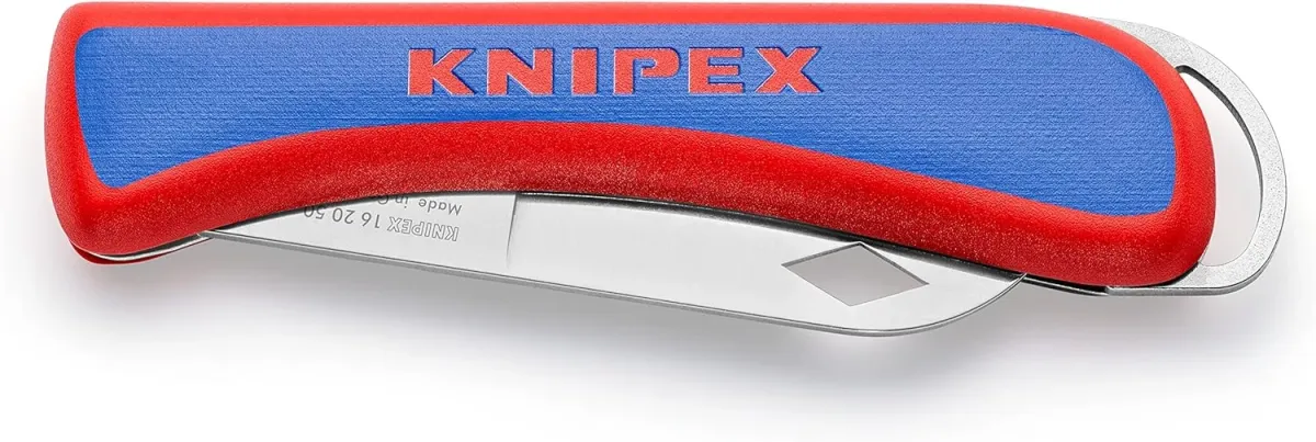 KNIPEX 16 20 50 SB Összecsukható villanyszerelési kés 80 mm