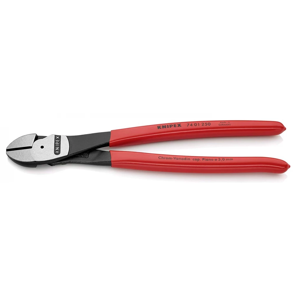 KNIPEX 74 01 250 Erő-kímélő oldalcsípőfogó