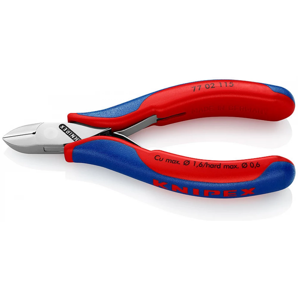 KNIPEX 77 02 115 Oldalcsípő fogó 115 crom. fej