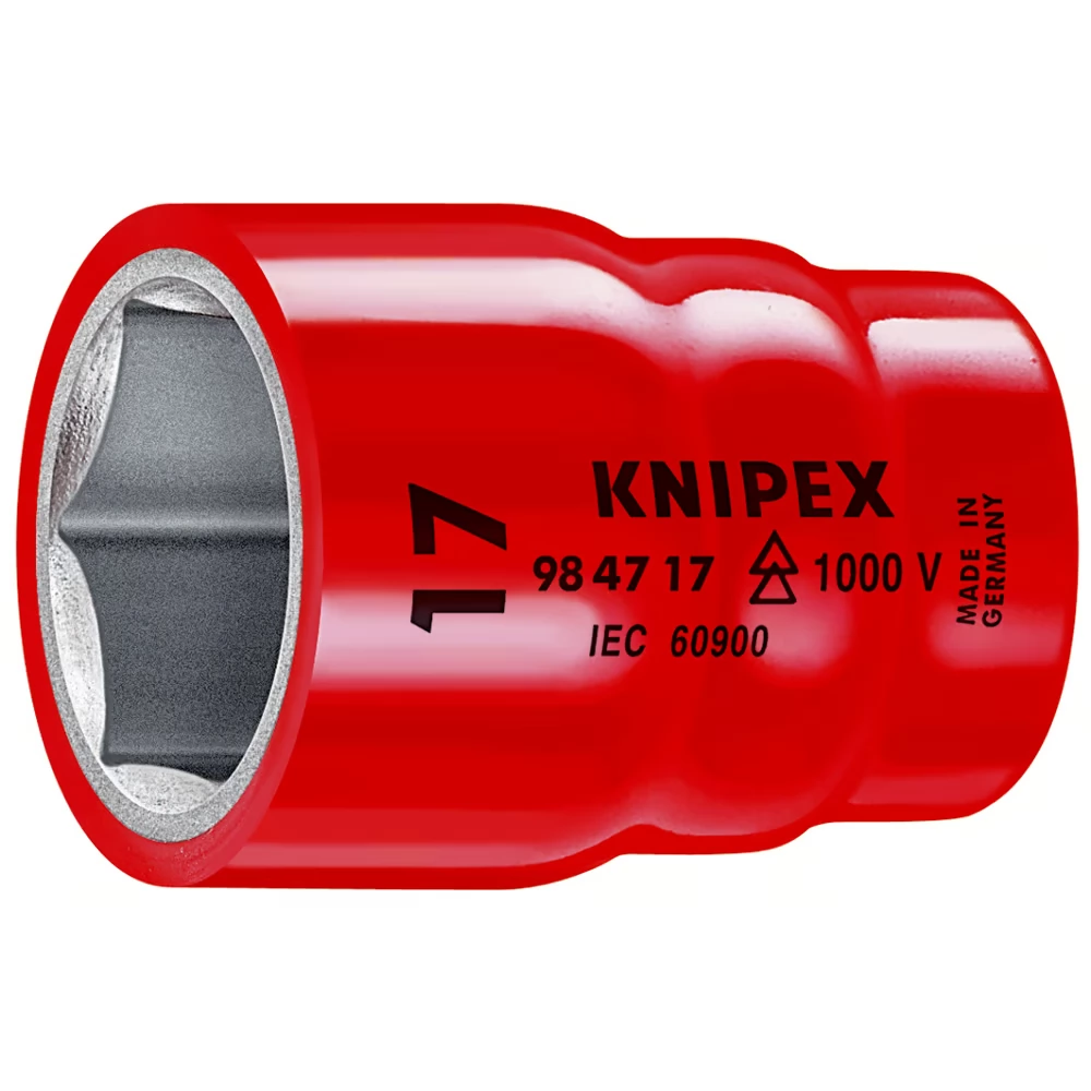 KNIPEX 98 47 17 Dugókulcsbetét hatlapfejű csavarokhoz 17mm 1/2"