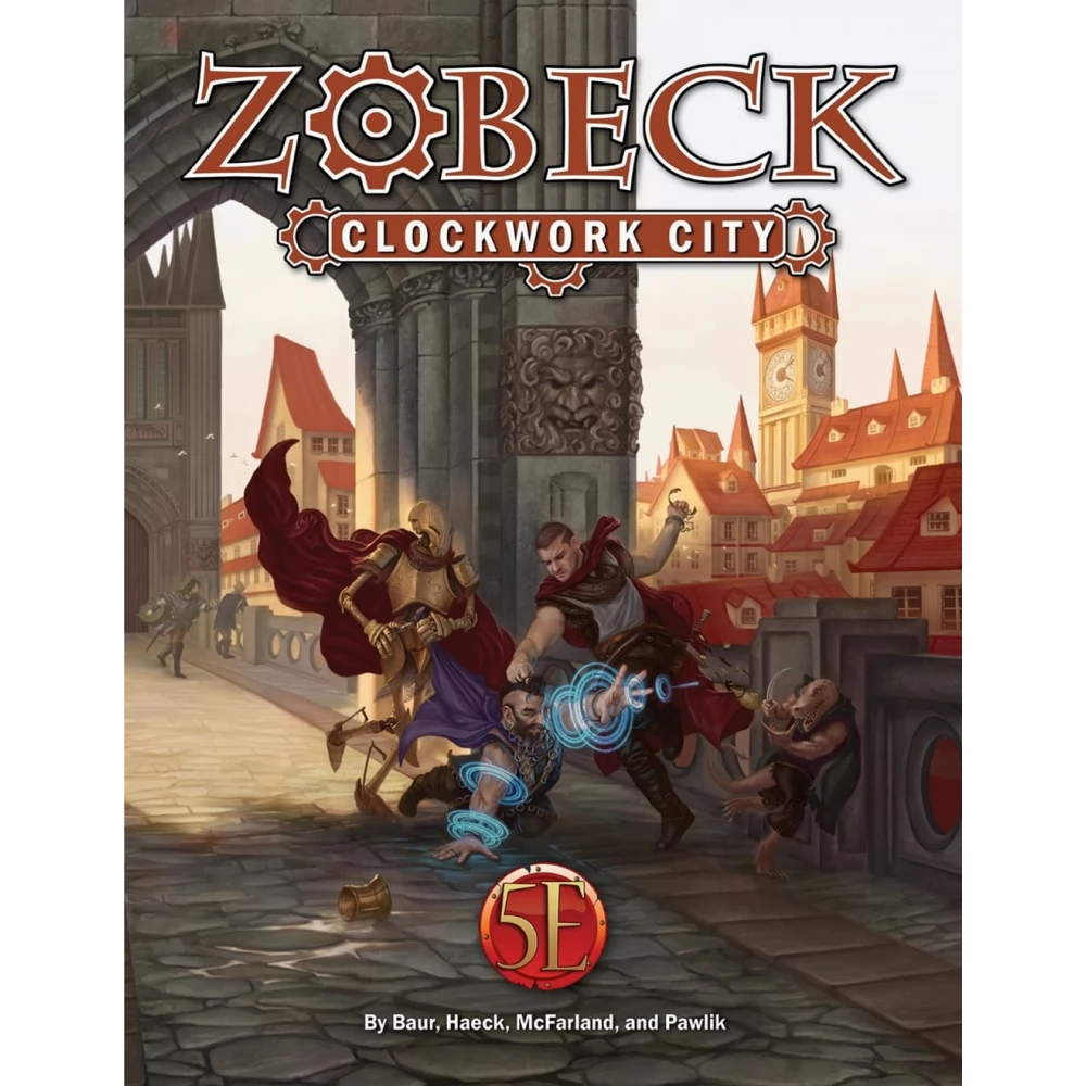 KOBOLD PRESS Zobeck: Clockwork City Collector’s Edition kalandjáték könyv