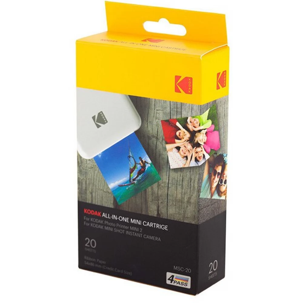 KODAK 2.1"x3.4" Dye- Sub Papír matrica -20 db-s (Photo Printer Mini PM210 & PM220)