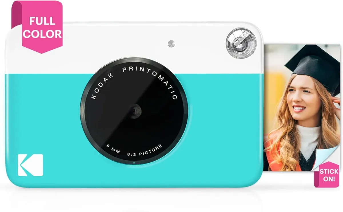 KODAK Printomatic instrant kamera kék