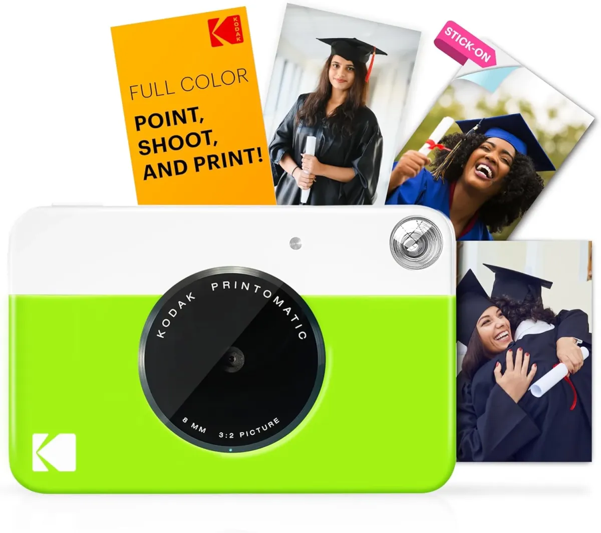 KODAK Printomatic instrant kamera zöld