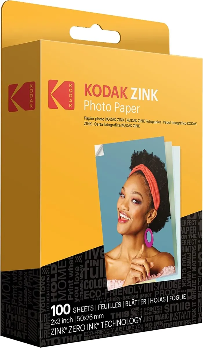 KODAK Zink instant fotópapír 2x3" papírméret 100db