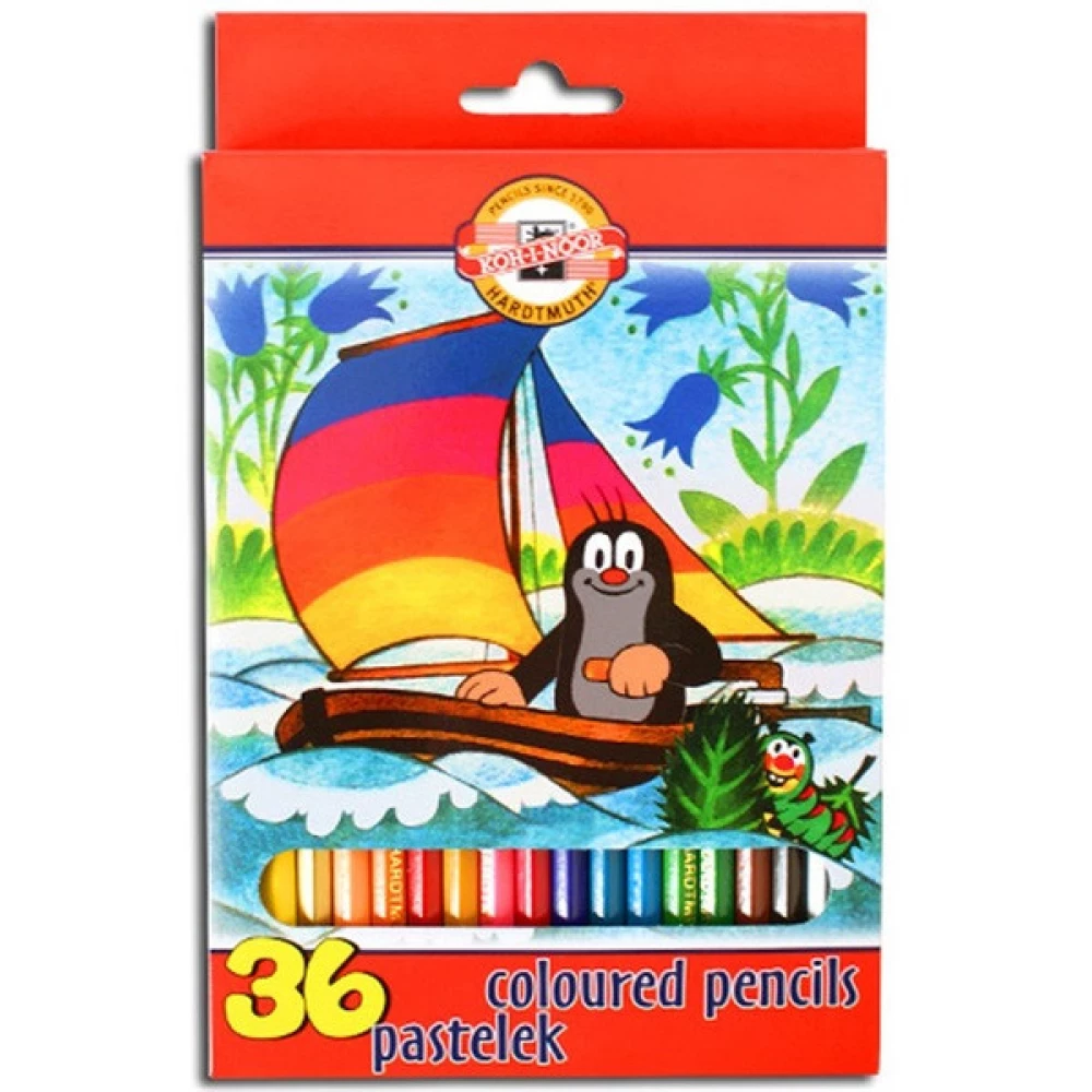 KOH-I-NOOR Vakond 3655 színes ceruza 36db