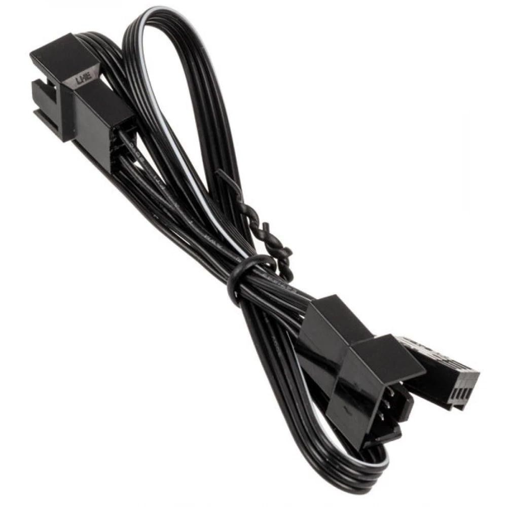 KOLINK 2/3/4 pin Tápkábel Fekete 35cm KL-PWM-2