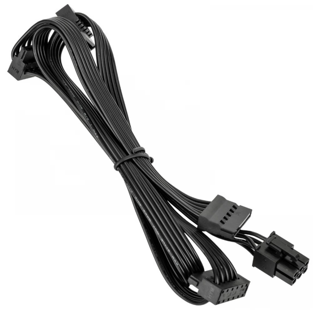 KOLINK ATX 6 pin SATA táp Táp Fekete 50cm KL-CBR-SZO