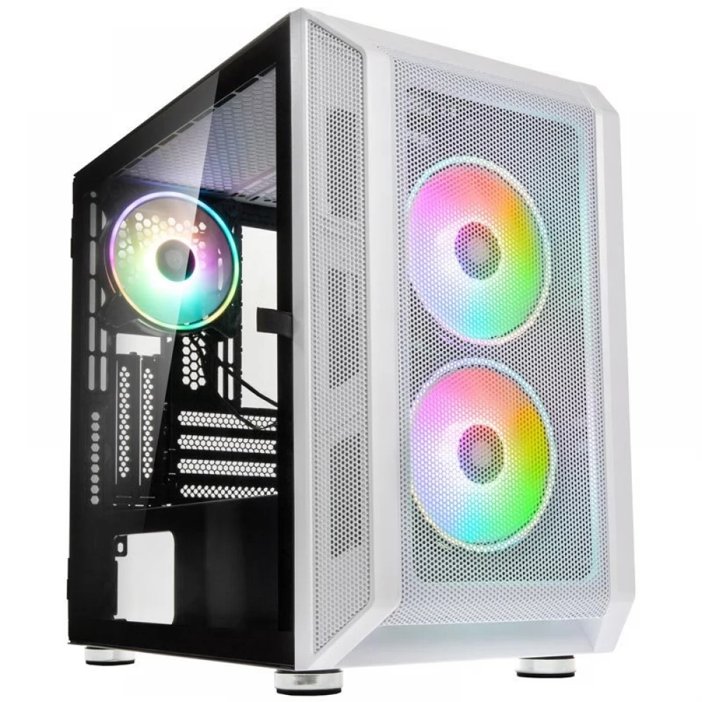 KOLINK Citadel Mesh mATX RGB fehér