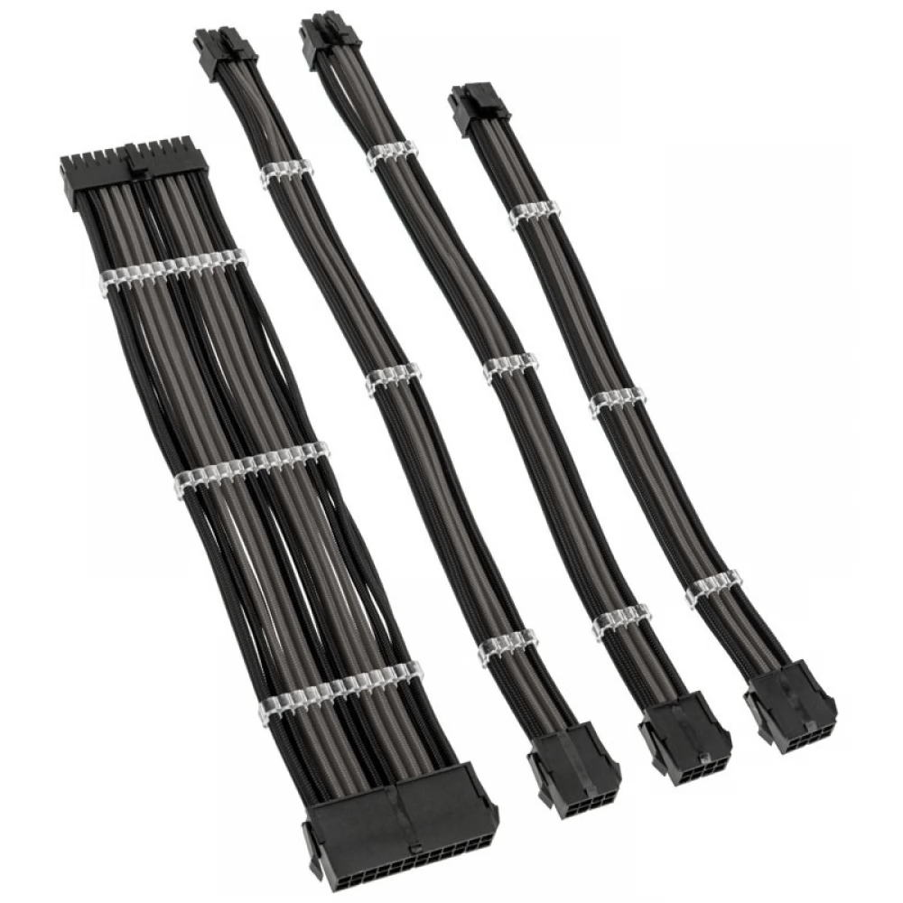 KOLINK Core Standard fonott hosszabbító kit Jet Black/Gunmetal Grey