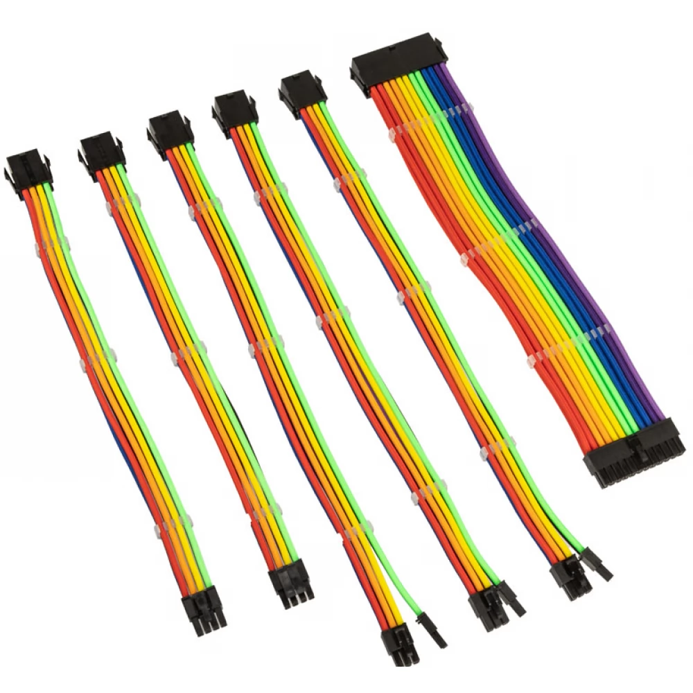 KOLINK COREADEPT-EK-RBW Core Adept hosszabbító szett Rainbow
