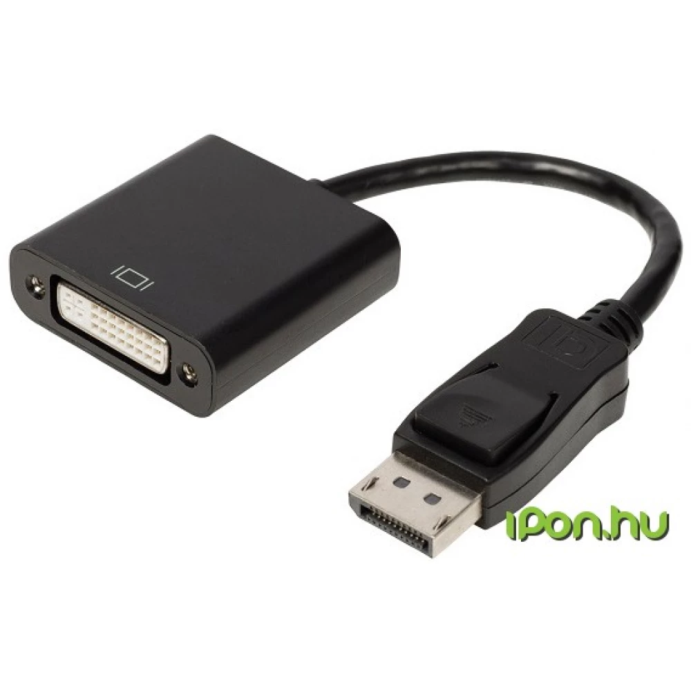 KOLINK DisplayPort DVI-D Átalakító Fekete 5cm KKTMDPD00
