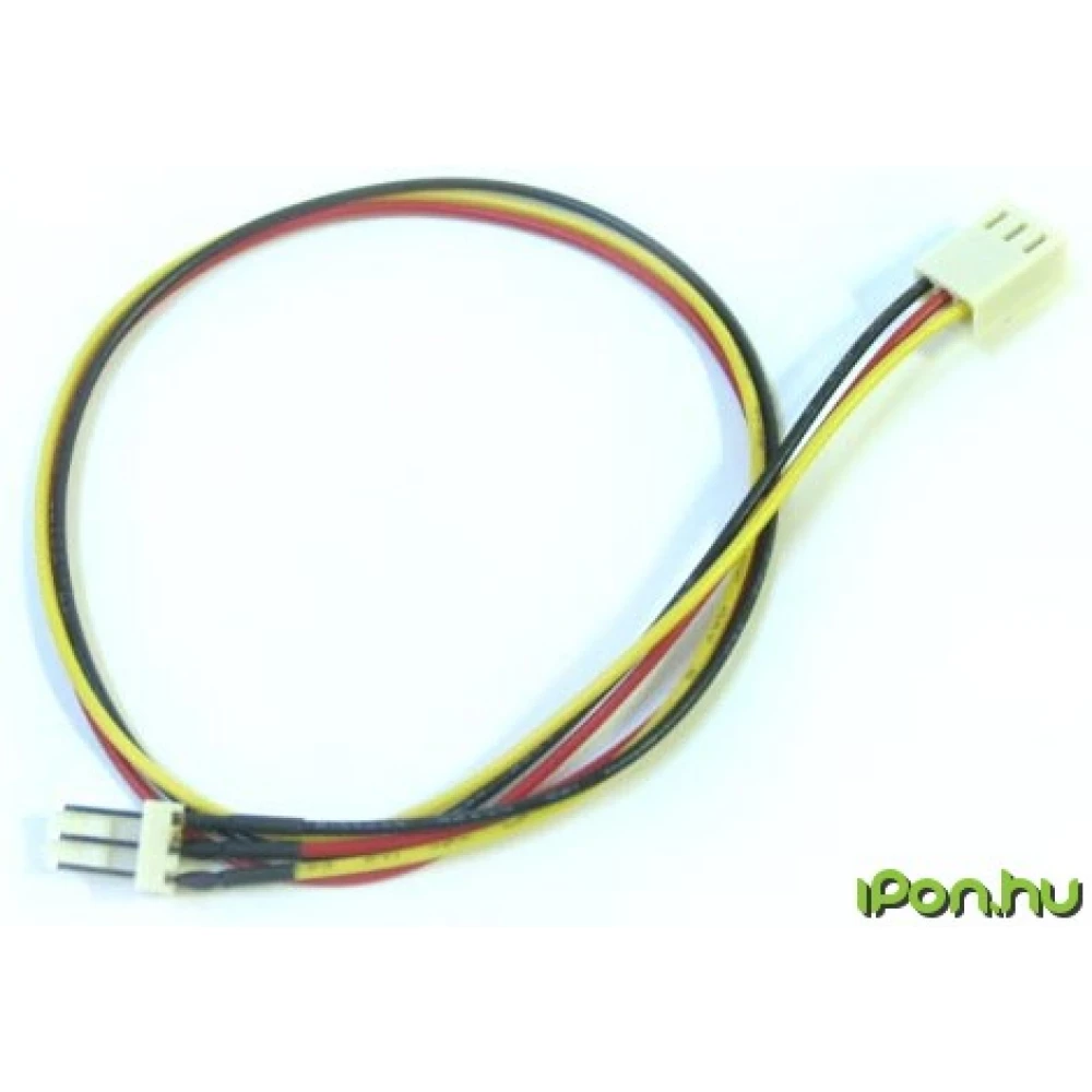 KOLINK Molex Hosszabbító Fekete 3 tűs 30cm CFA03P