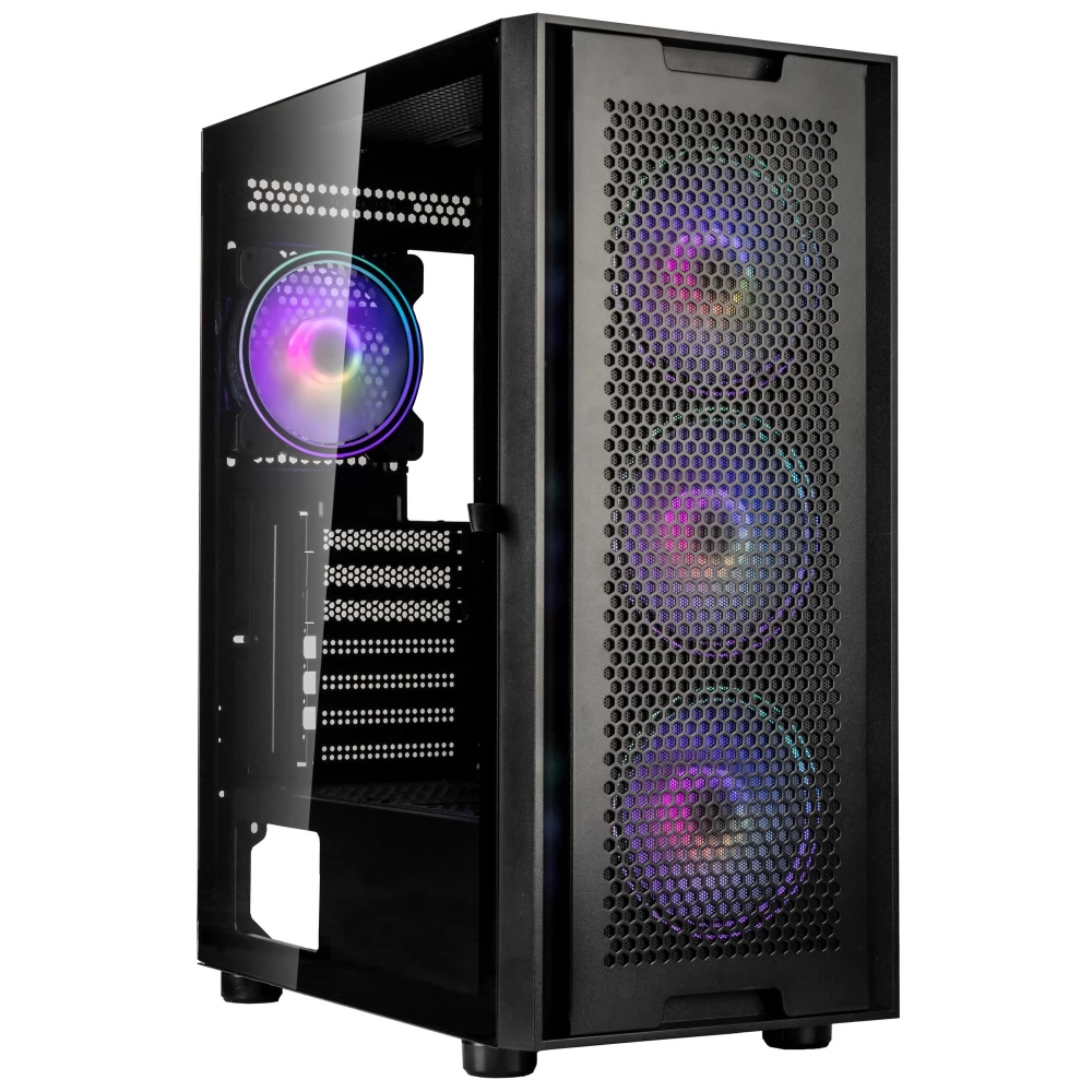 KOLINK Observatory Duo ARGB TG fekete