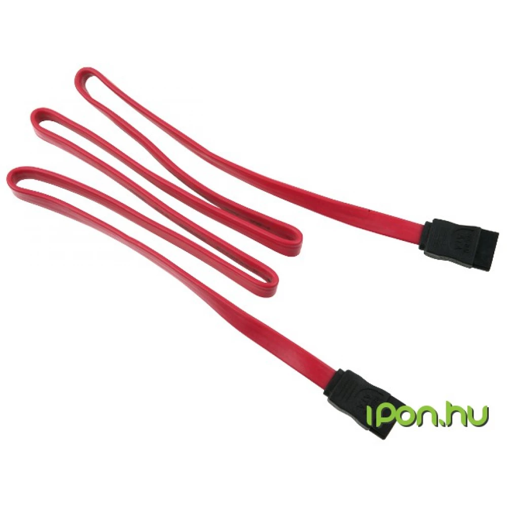 KOLINK SATA Összekötő Piros 50cm KKTSATAS60R