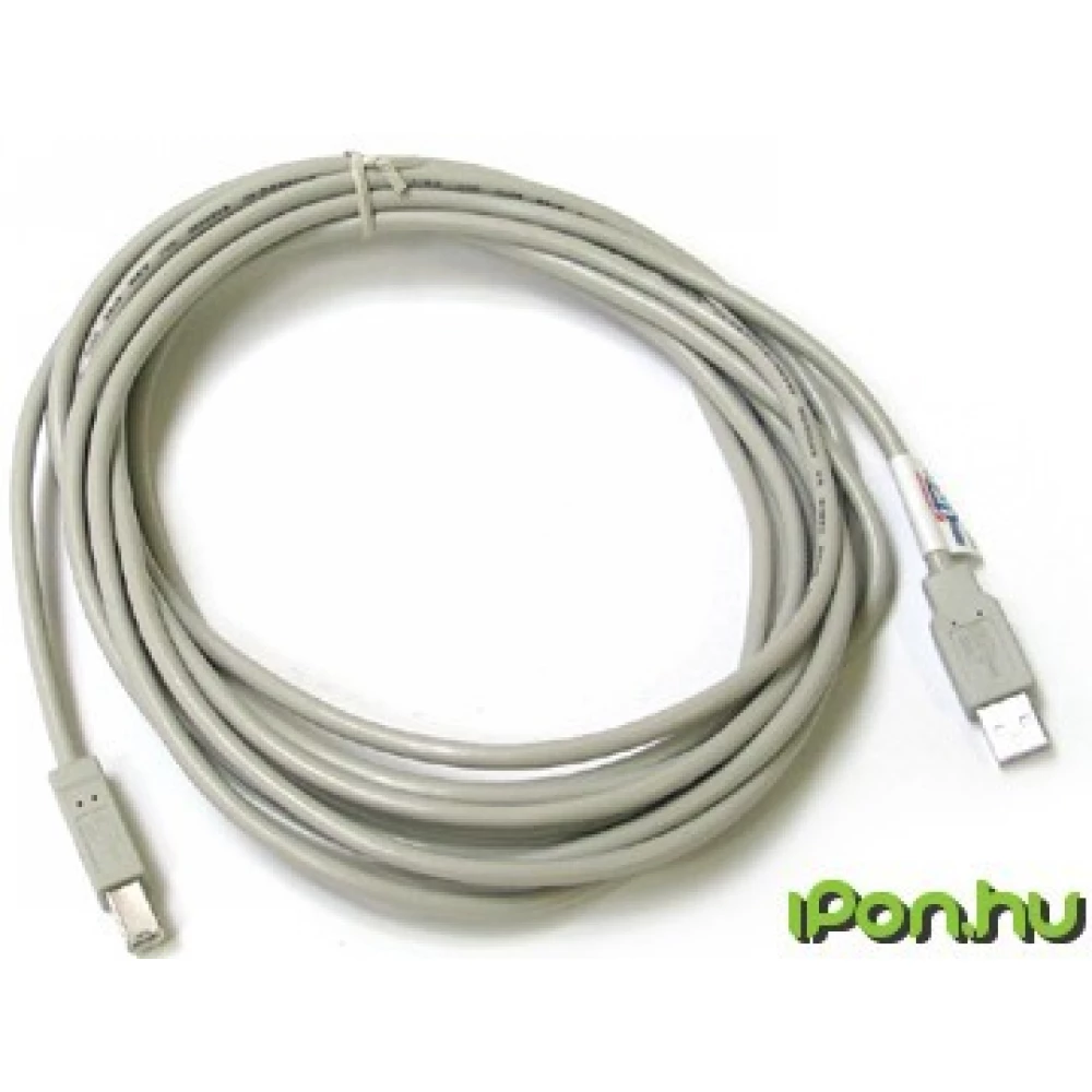 KOLINK USB 3.0 USB 3.0 Type B Összekötő Szürke 1.8m KKTU3102