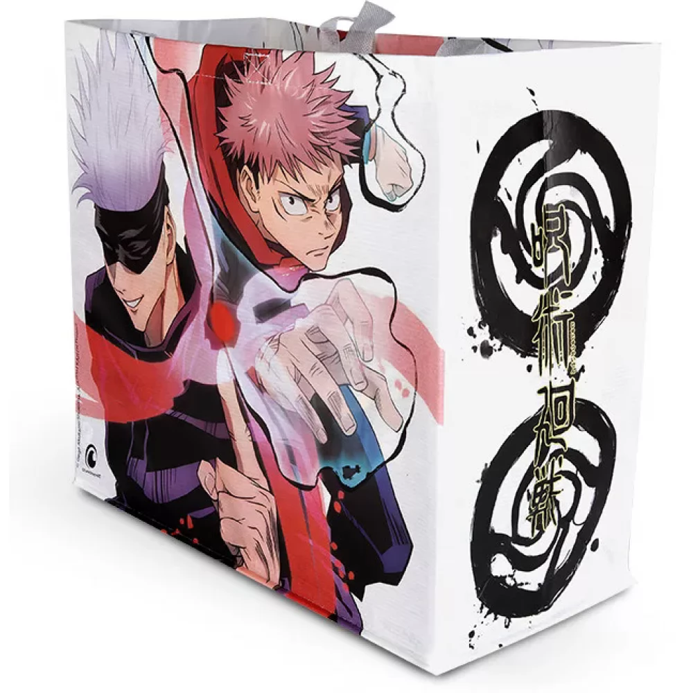 KONIX Jujutsu Kaisen Bevásárló táska fehér