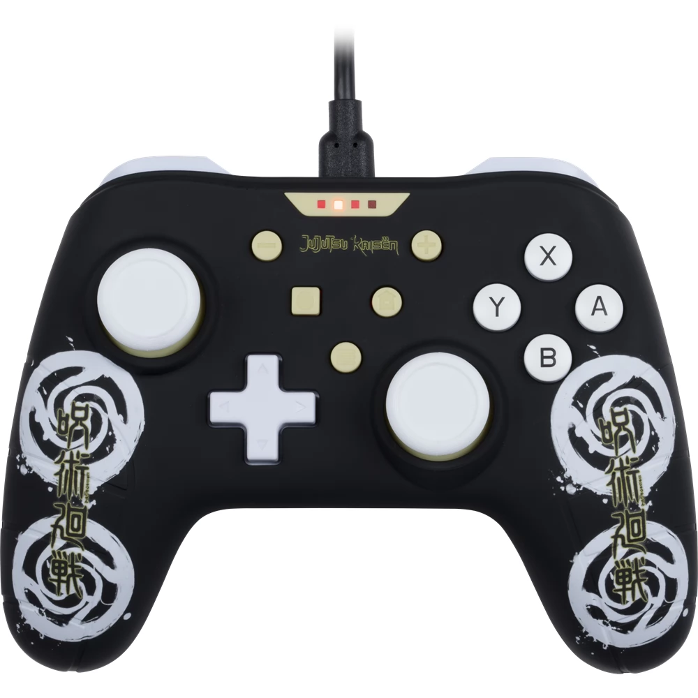 KONIX JUJUTSU KAISEN Nintendo Switch/PC Vezetékes kontroller fekete