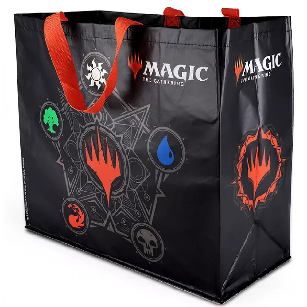 KONIX Magic: The Gathering "Colors of Magic" Bevásárló táska fekete