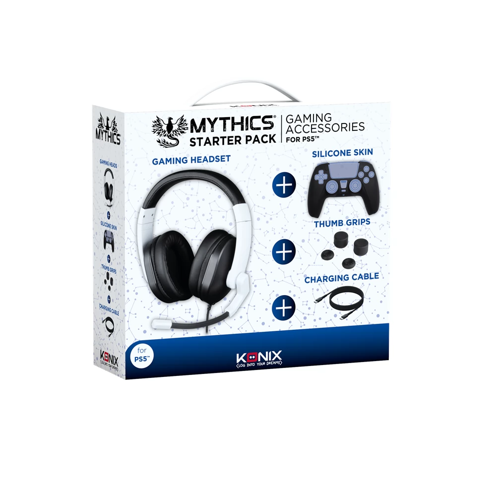KONIX MYTHICS PS5 Kezdő csomag fekete