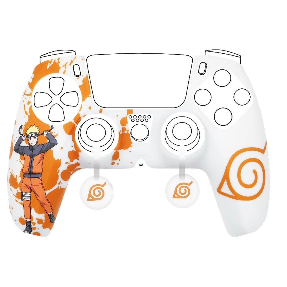 KONIX NARUTO Kontroller Védőkészlet PS5 Dualsense fehér